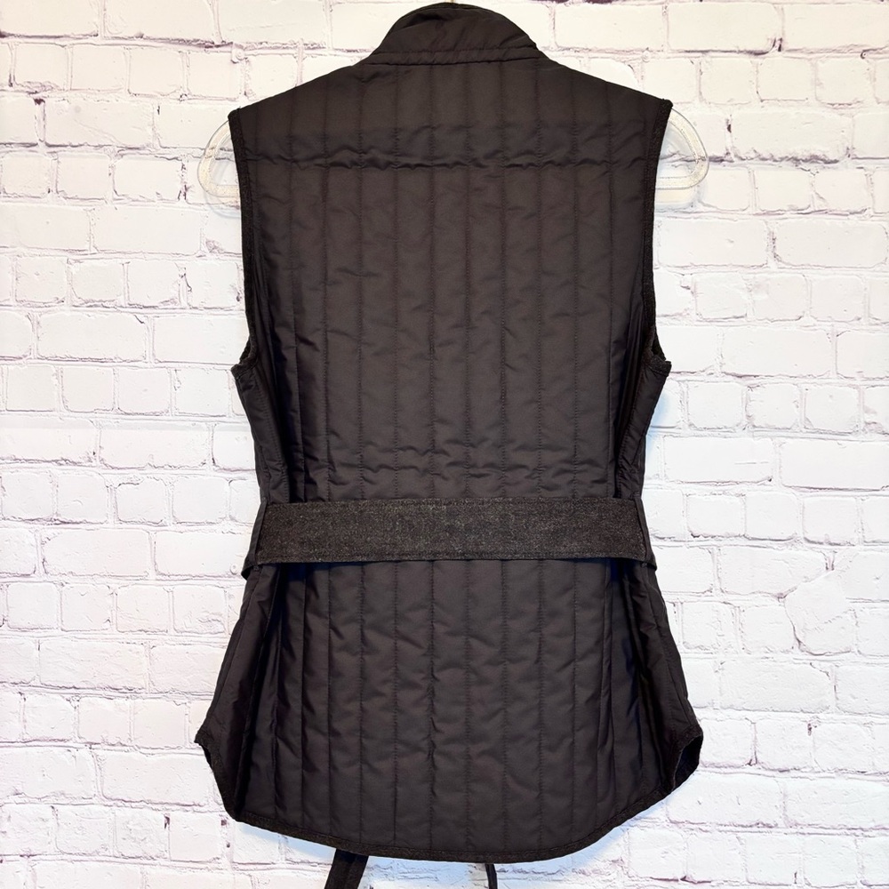 PETER MILLAR Scout Dark Brown Diamond Quilted Travel Vest--NWT--M - Picture 12 of 16